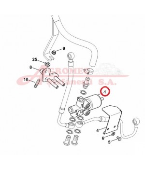 Electrovalva start motor 0.018.4260.4 Electrovalva start motor 0.018.4260.4